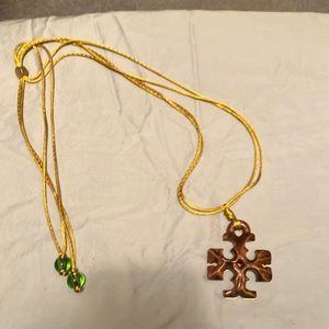 Tory Burch T monogram necklace